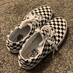 B&W Checkered Vans